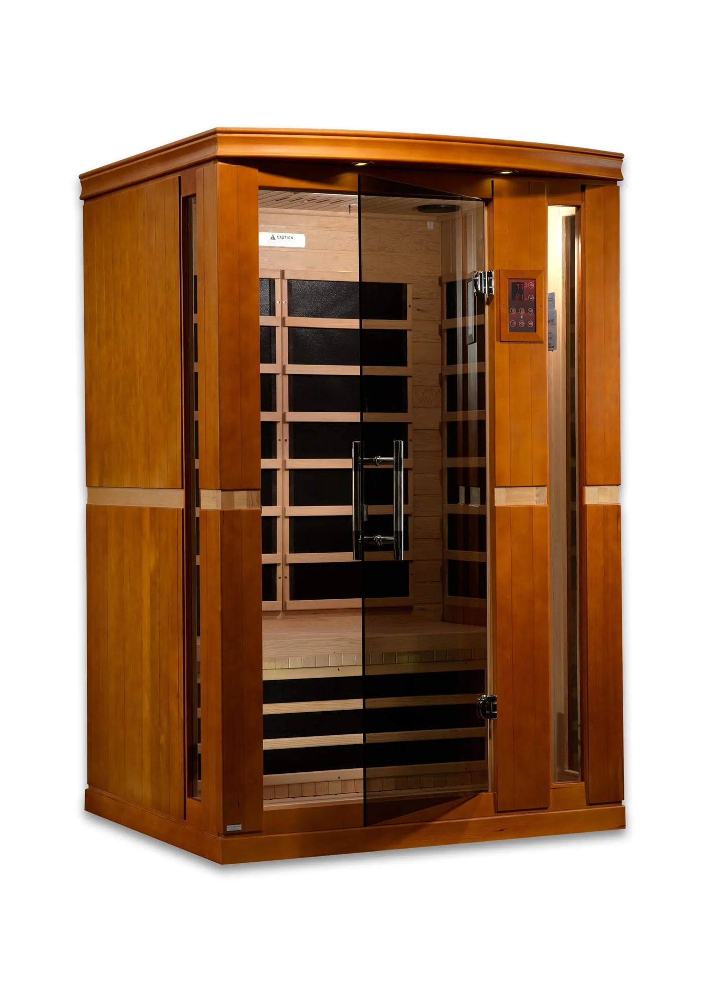 Dynamic "Vittoria" Elite 2-Person Ultra Low EMF (Between 3-5MG) FAR Infrared Sauna (DYN-6220-01 Elite) Dynamic Saunas