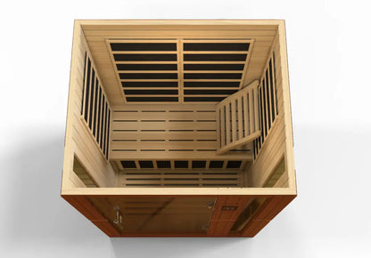 Dynamic "Vittoria" Elite 2-Person Ultra Low EMF (Between 3-5MG) FAR Infrared Sauna (DYN-6220-01 Elite) Dynamic Saunas