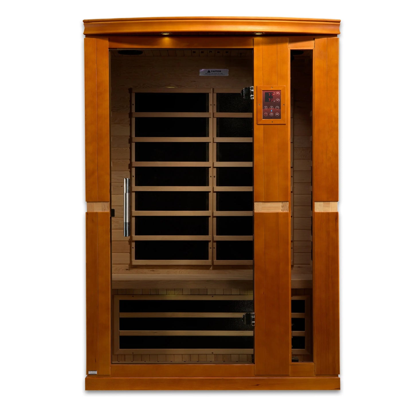 Dynamic "Vittoria" 2-Person Low EMF FAR Infrared Sauna (DYN-6220-01) Dynamic Saunas