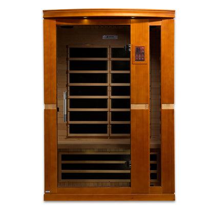 Dynamic "Vittoria" 2-Person Low EMF FAR Infrared Sauna (DYN-6220-01) Dynamic Saunas