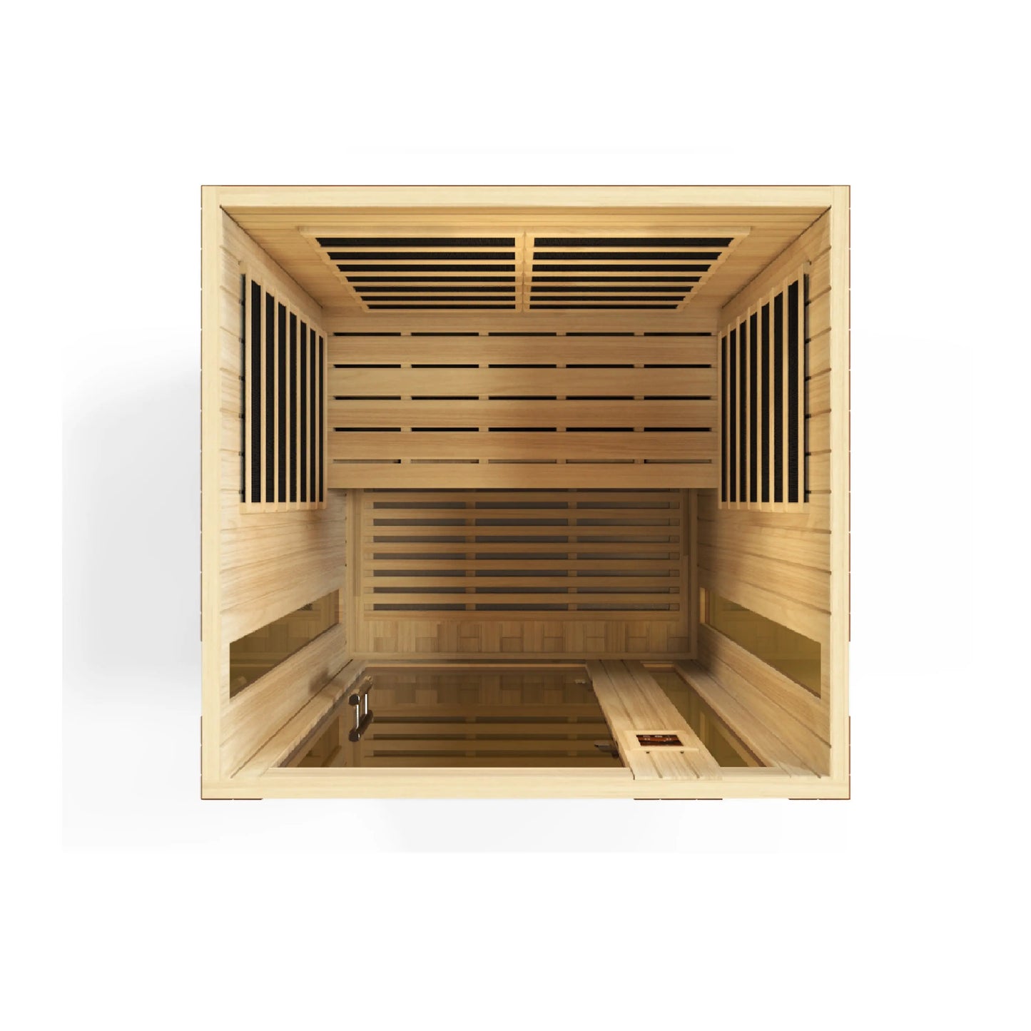 Dynamic "Vittoria" 2-Person Low EMF FAR Infrared Sauna (DYN-6220-01) Dynamic Saunas