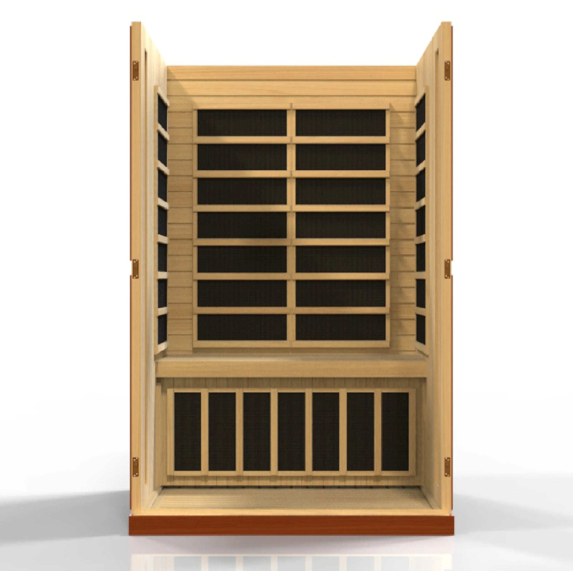 Dynamic "Vittoria" 2-Person Low EMF FAR Infrared Sauna (DYN-6220-01) Dynamic Saunas