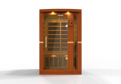 Dynamic "Vittoria" Elite 2-Person Ultra Low EMF (Between 3-5MG) FAR Infrared Sauna (DYN-6220-01 Elite) Dynamic Saunas