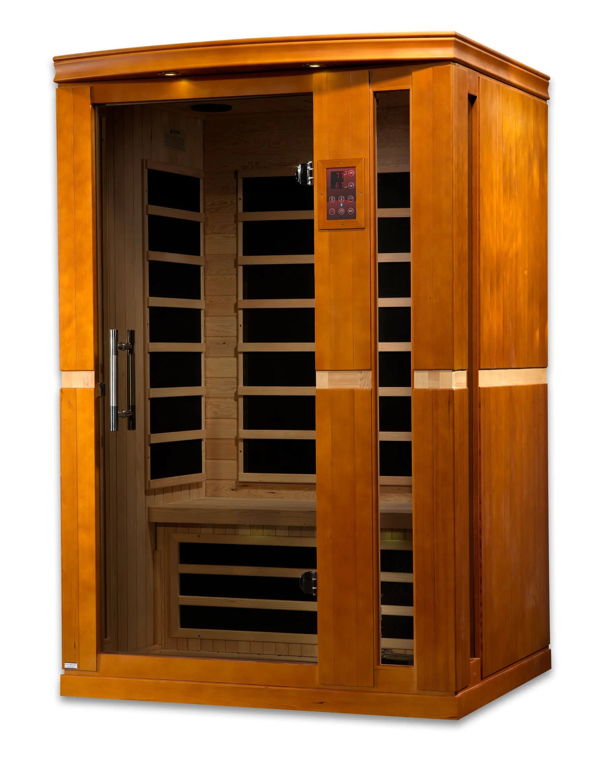 Dynamic "Vittoria" Elite 2-Person Ultra Low EMF (Between 3-5MG) FAR Infrared Sauna (DYN-6220-01 Elite) Dynamic Saunas