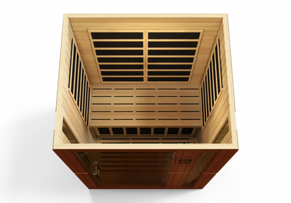 Dynamic "Vittoria" Elite 2-Person Ultra Low EMF (Between 3-5MG) FAR Infrared Sauna (DYN-6220-01 Elite) Dynamic Saunas