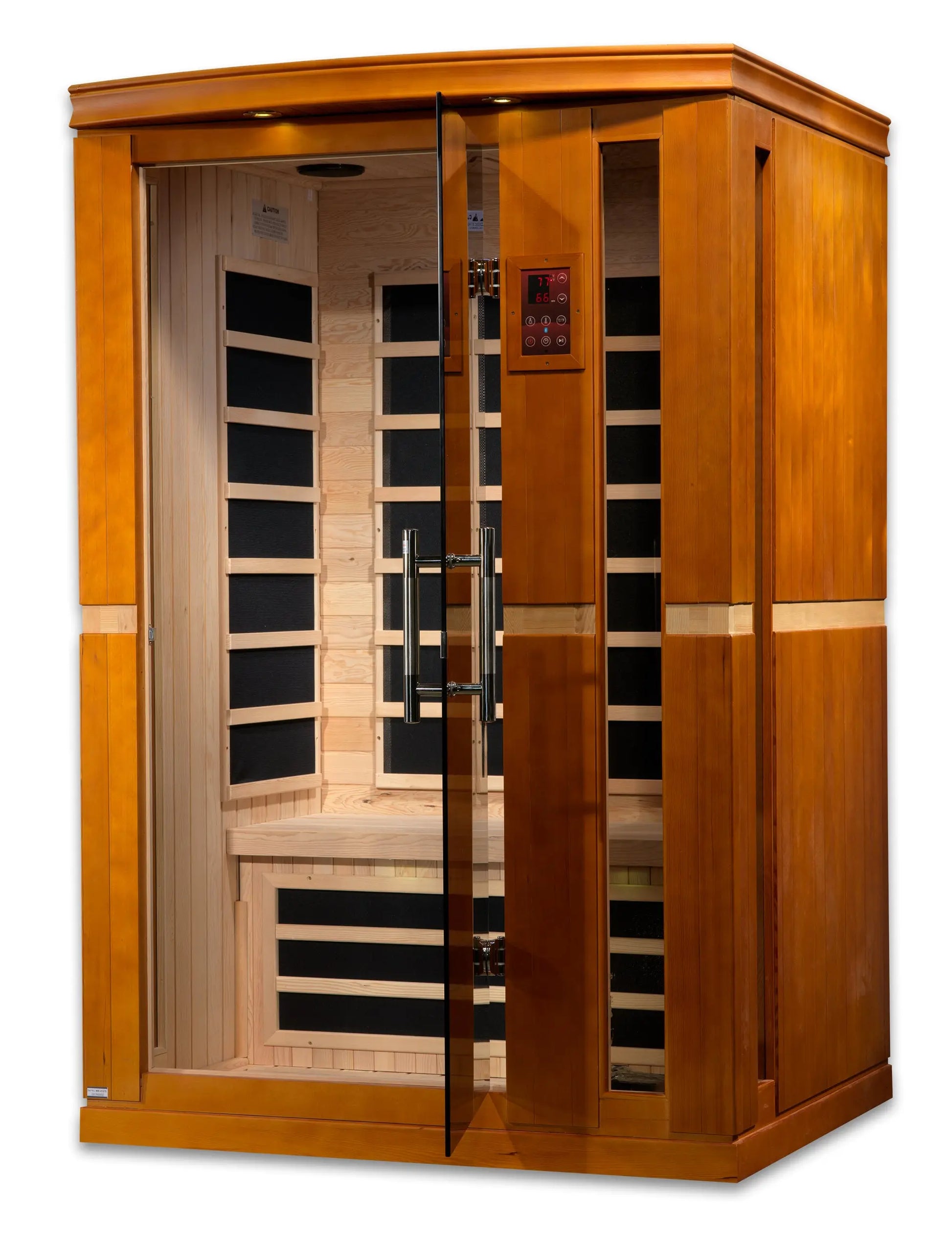 Dynamic "Vittoria" Elite 2-Person Ultra Low EMF (Between 3-5MG) FAR Infrared Sauna (DYN-6220-01 Elite) Dynamic Saunas