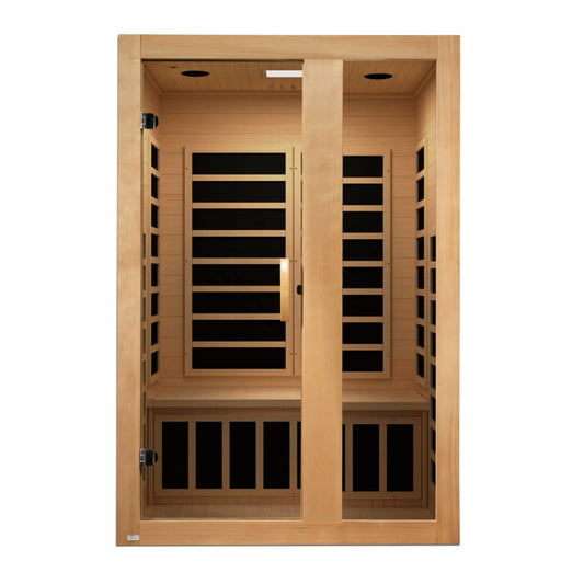 Dynamic "Serena" Elite 2-Person Ultra Low EMF FAR Infrared Sauna (DYN-6229-01 Elite) Dynamic Saunas
