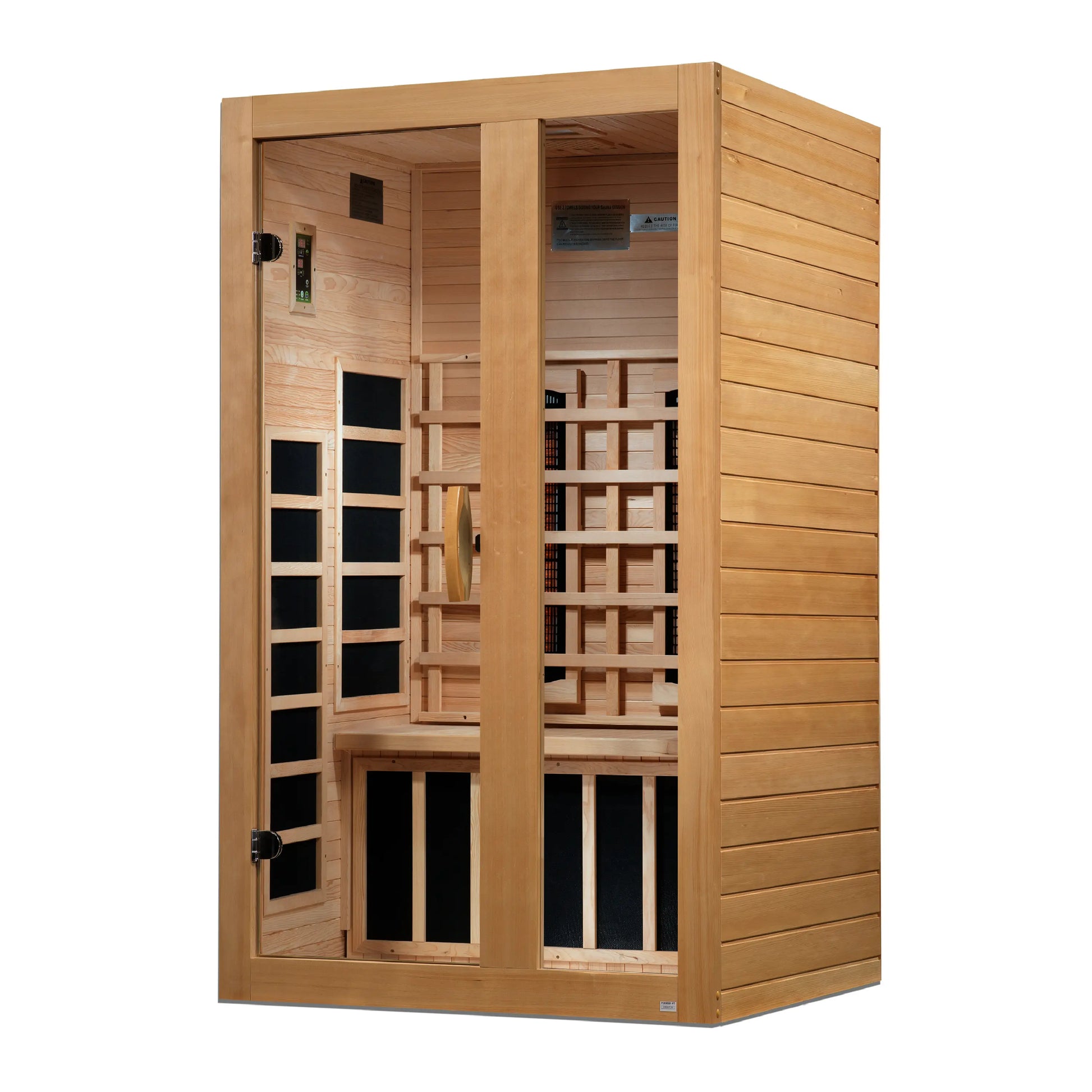Dynamic "Serena" 2-Person Full Spectrum Near Zero EMF FAR Infrared Sauna (DYN-6229-03 FS) Dynamic Saunas
