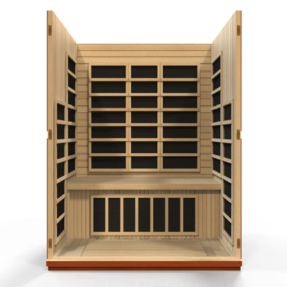 Dynamic "Bellagio" 3-Person Low EMF FAR Infrared Sauna (DYN-6306-02) Dynamic Saunas