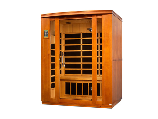 Dynamic "Bellagio" 3-Person Low EMF FAR Infrared Sauna (DYN-6306-02) Dynamic Saunas