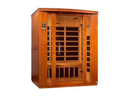 Dynamic "Bellagio" 3-Person Low EMF FAR Infrared Sauna (DYN-6306-02) Dynamic Saunas
