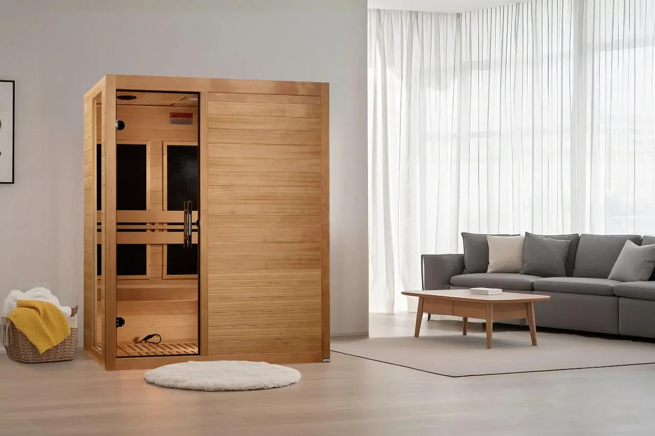 Dynamic "Toscana" 3-Person Low EMF FAR Infrared Sauna (DYN-6315-05) Dynamic Saunas
