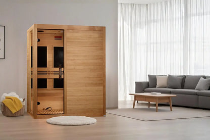 Dynamic "Toscana" 3-Person Low EMF FAR Infrared Sauna (DYN-6315-05) Dynamic Saunas