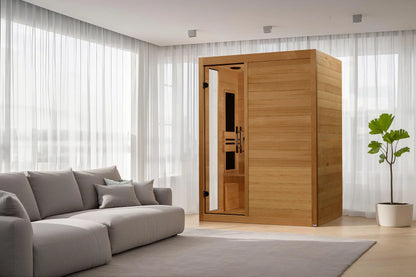 Dynamic "Toscana" Elite 3-Person Ultra Low EMF FAR Infrared Sauna (DYN-6315-05 Elite) Dynamic Saunas