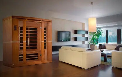 Dynamic "Bergamo" Elite 4-Person Ultra Low EMF FAR Infrared Sauna (DYN-6440-01 Elite) Dynamic Saunas