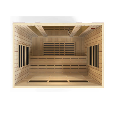 Dynamic "Bergamo" 4-Person Low EMF FAR Infrared Sauna (DYN-6440-01) Dynamic Saunas