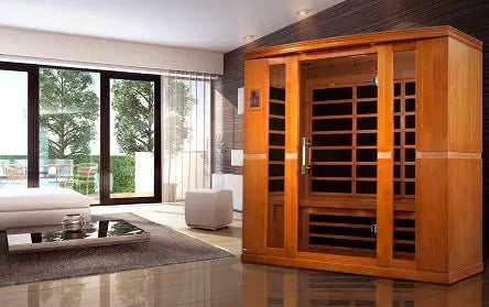 Dynamic "Bergamo" Elite 4-Person Ultra Low EMF FAR Infrared Sauna (DYN-6440-01 Elite) Dynamic Saunas