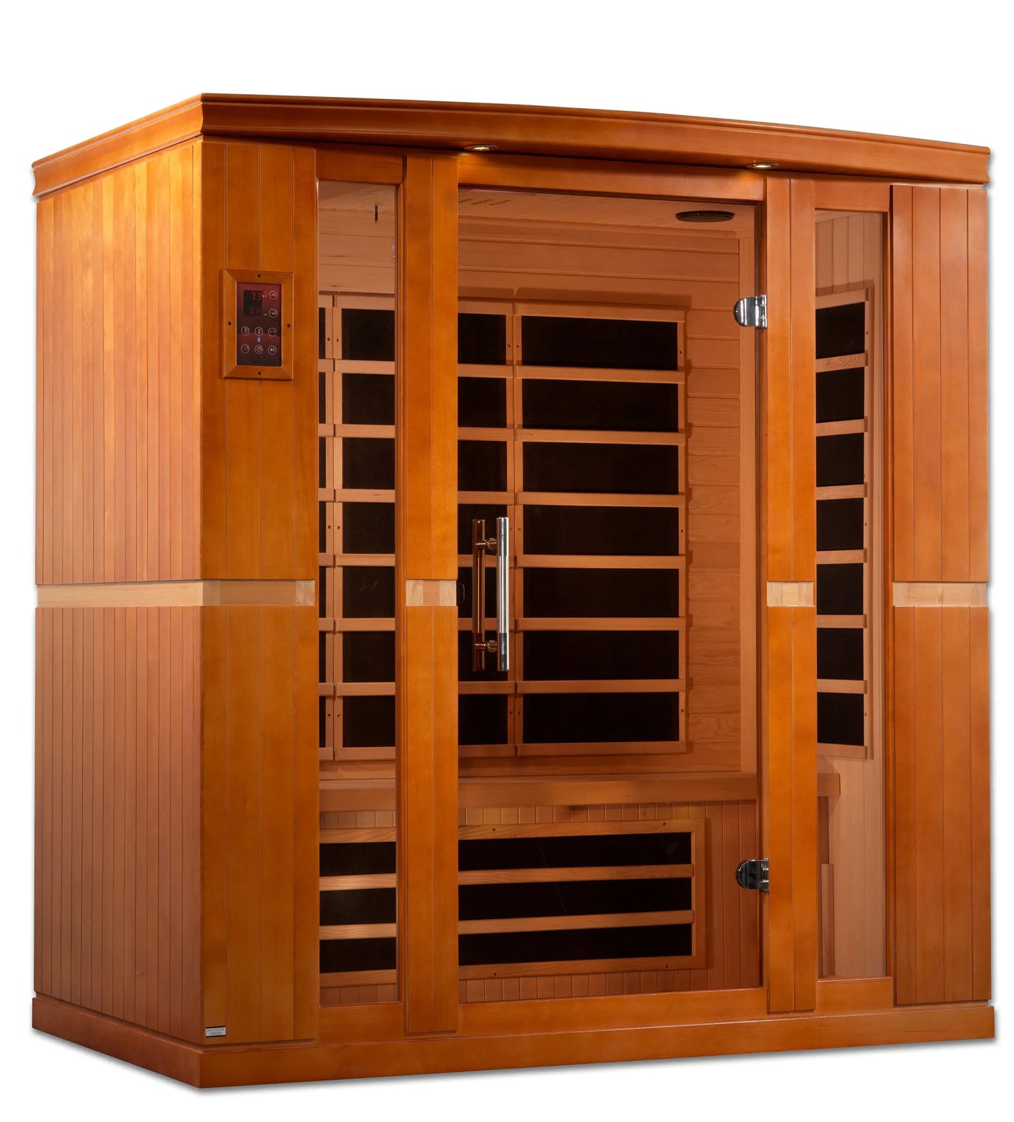Dynamic "Bergamo" Elite 4-Person Ultra Low EMF FAR Infrared Sauna (DYN-6440-01 Elite) Dynamic Saunas