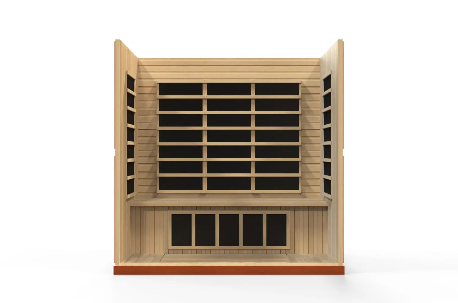 Dynamic "Bergamo" Elite 4-Person Ultra Low EMF FAR Infrared Sauna (DYN-6440-01 Elite) Dynamic Saunas