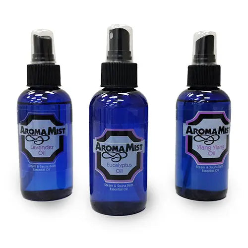 AromaMist AI503-ST (Essential Oils 3 Pack, Eucalyptus, Lavender & Ylang Ylang, 4oz bottles, AromaMist) AromaMist
