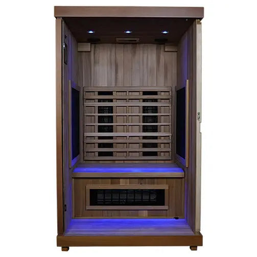 Finnmark FD-2 Full-Spectrum Infrared Sauna (2-Person Home Infrared Sauna, 48”W x 44”D x 78”H) Finnmark
