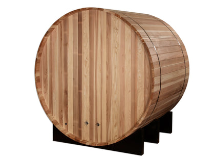 Golden Designs "St. Moritz" 2 Person Barrel Traditional Sauna (GDI-B002-01) Golden Designs Inc (NA)