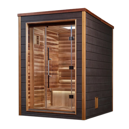 Golden Designs "Narvik" 2 Person Outdoor Traditional Sauna (GDI-8202-01) Golden Designs Inc (NA)