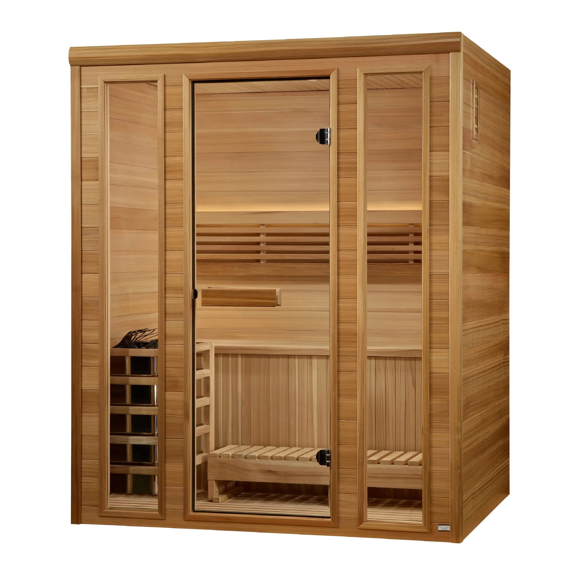 Golden Designs 2025 "Andermatt Edition" 2 - 3 Person Traditional Steam Sauna (GDI-7030-01) Golden Designs Inc (NA)