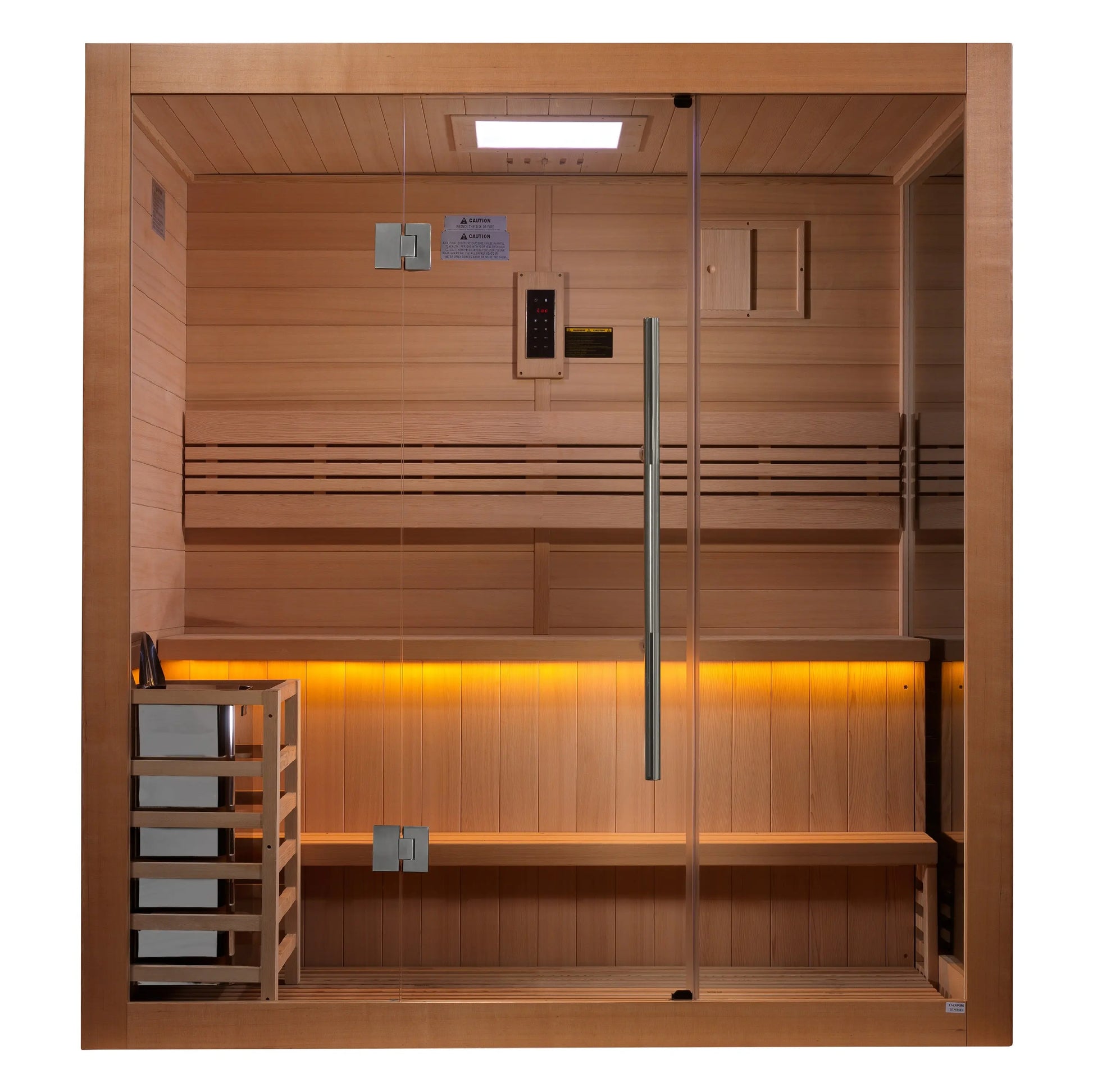 Golden Designs "Forssa Edition" 3 Person Indoor Traditional Sauna  (GDI-7203-01) Golden Designs Inc (NA)