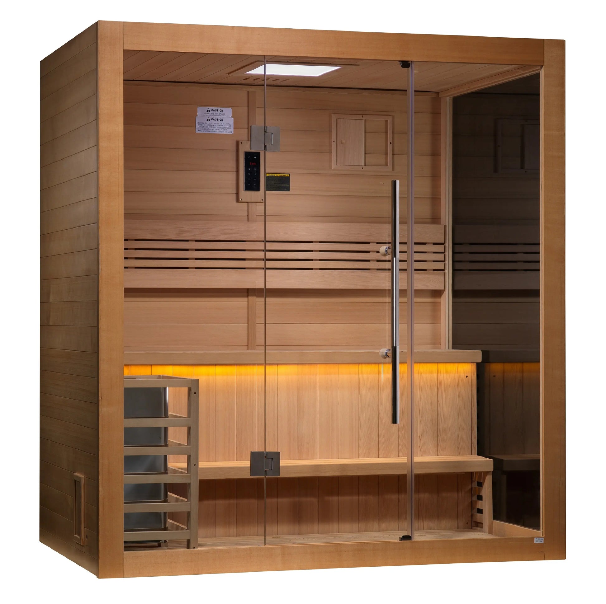 Golden Designs "Forssa Edition" 3 Person Indoor Traditional Sauna  (GDI-7203-01) Golden Designs Inc (NA)