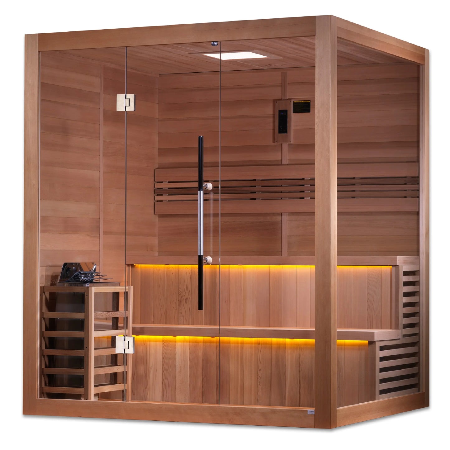 Golden Designs "Kuusamo Edition" 6 Person Indoor Traditional Sauna (GDI-7206-01) Golden Designs Inc (NA)