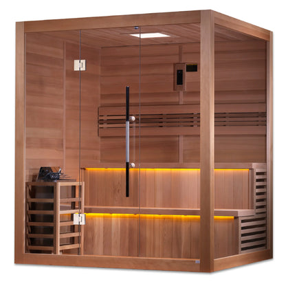 Golden Designs "Kuusamo Edition" 6 Person Indoor Traditional Sauna (GDI-7206-01) Golden Designs Inc (NA)