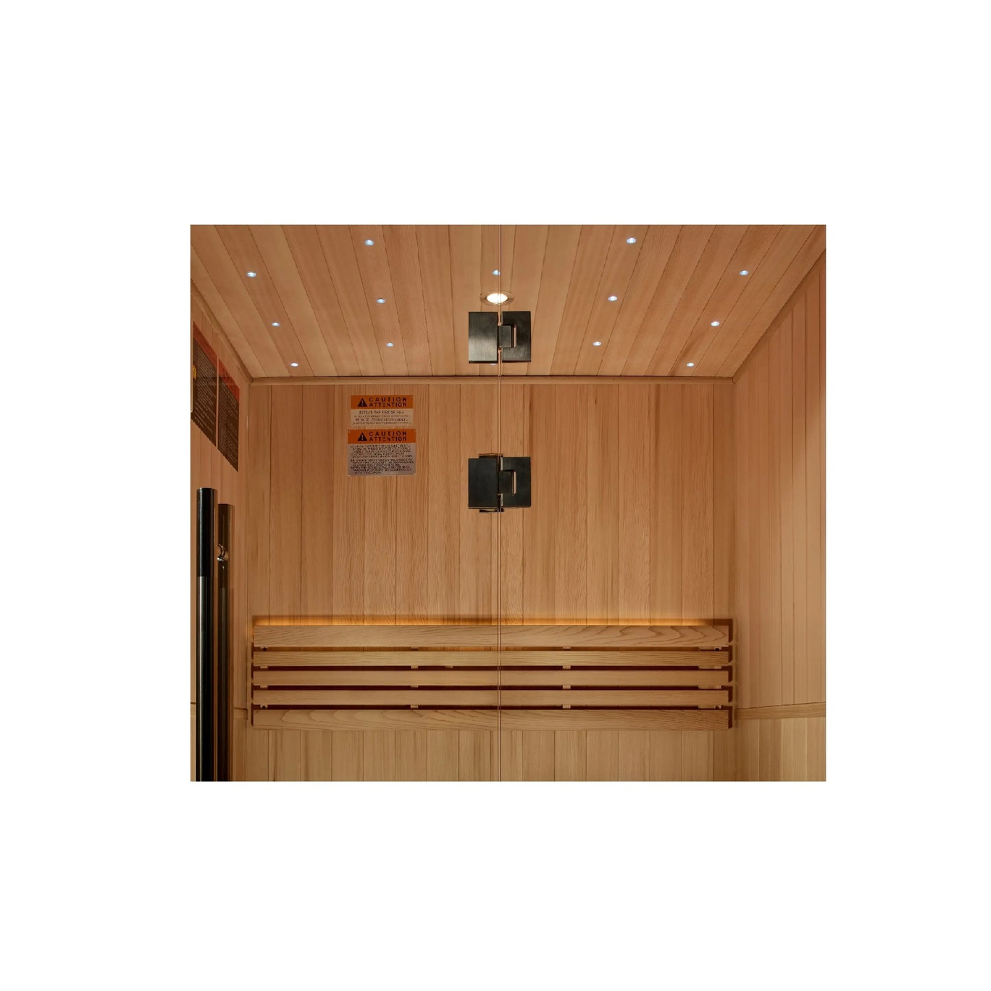 Golden Designs 2025 Updated "Sundsvall Edition" 2 Person Traditional Sauna (GDI-7289-02) Golden Designs Inc (NA)