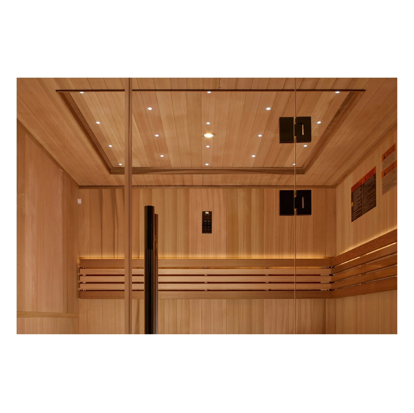 Golden Designs 2025 Updated "Osla Edition" 6 Person Traditional Sauna (GDI-7689-02) Golden Designs Inc (NA)