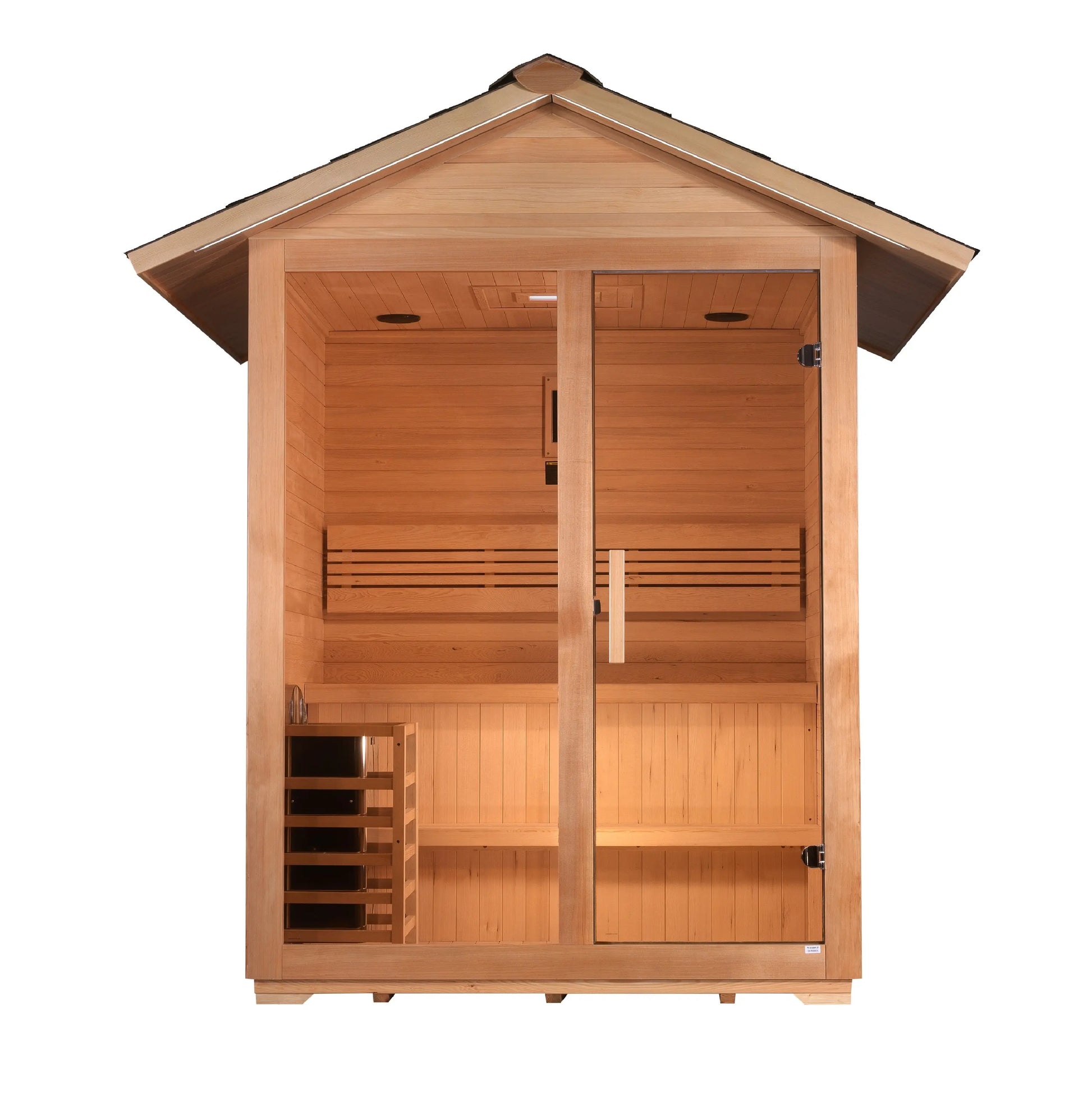 Golden Designs "Arlberg" 3 Person Traditional Outdoor Sauna (GDI-8103-01) Golden Designs Inc (NA)
