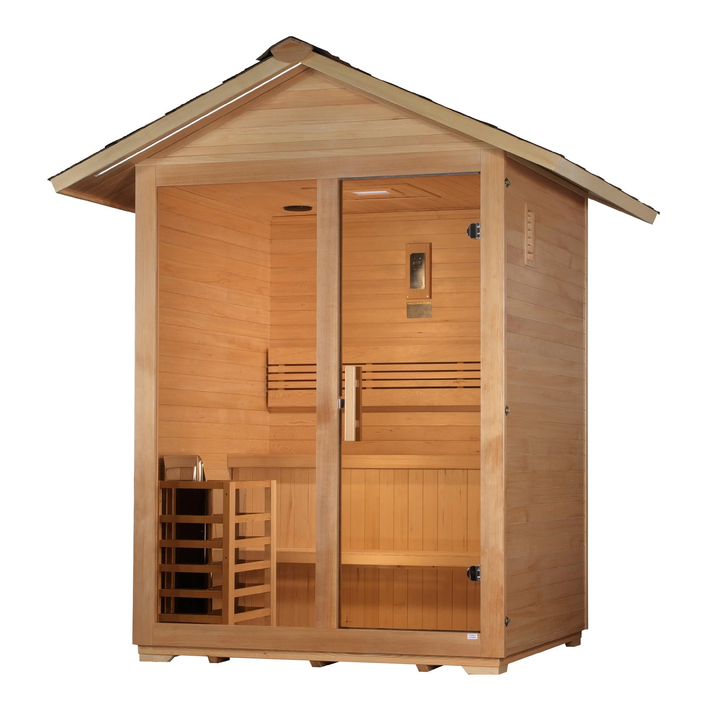 Golden Designs "Arlberg" 3 Person Traditional Outdoor Sauna (GDI-8103-01) Golden Designs Inc (NA)