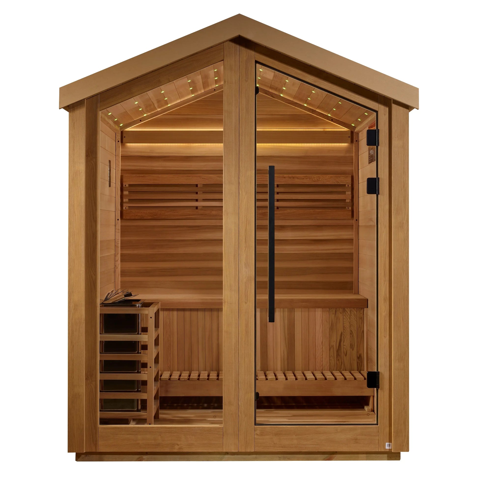 Golden Designs "Savonlinna" 3 Person Outdoor Traditional Sauna (GDI-8503-01) Golden Designs Inc (NA)