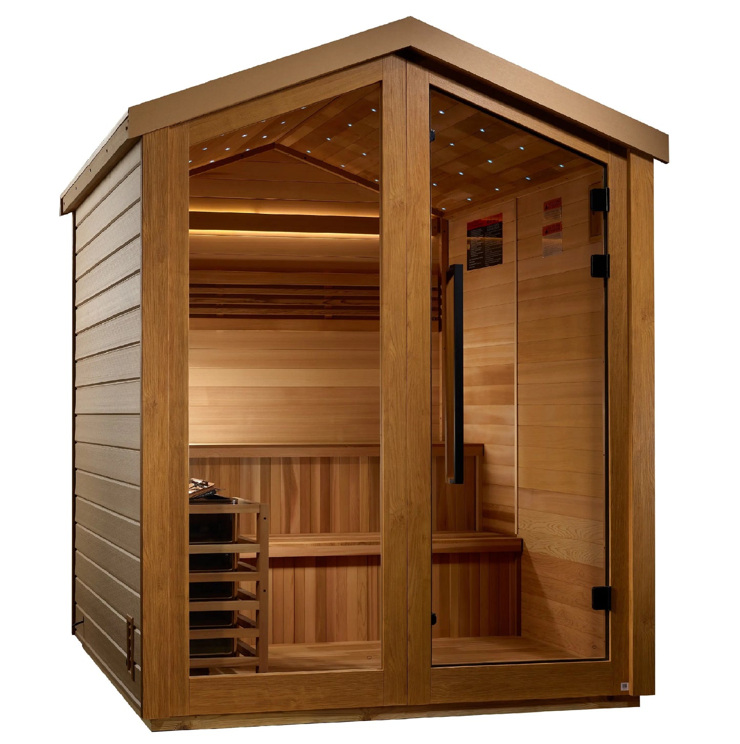 Golden Designs "Kaarina" 6 Person Outdoor Traditional Sauna (GDI-8506-01) Golden Designs Inc (NA)