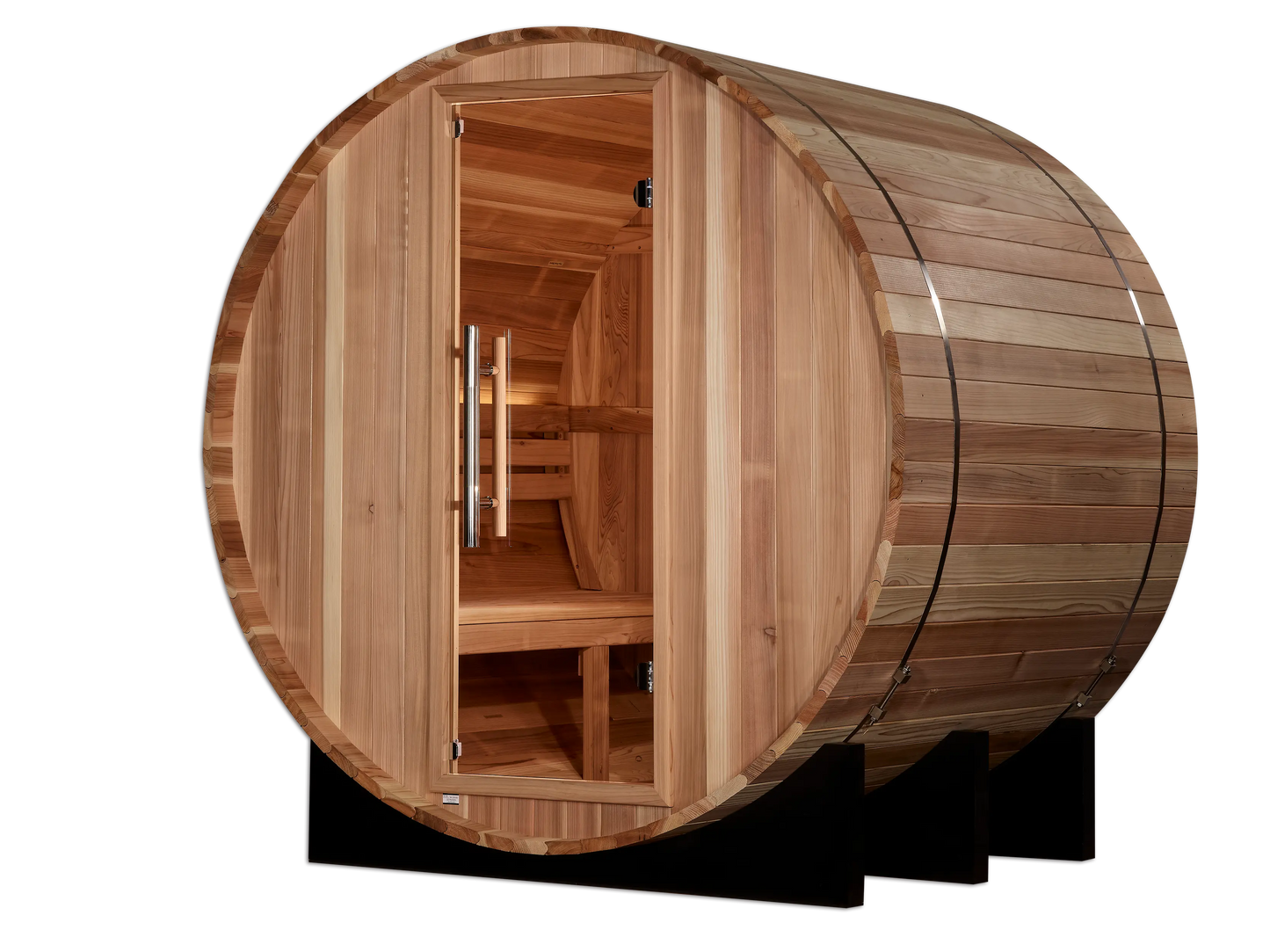 Golden Designs "St. Moritz" 2 Person Barrel Traditional Sauna (GDI-B002-01) Golden Designs Inc (NA)
