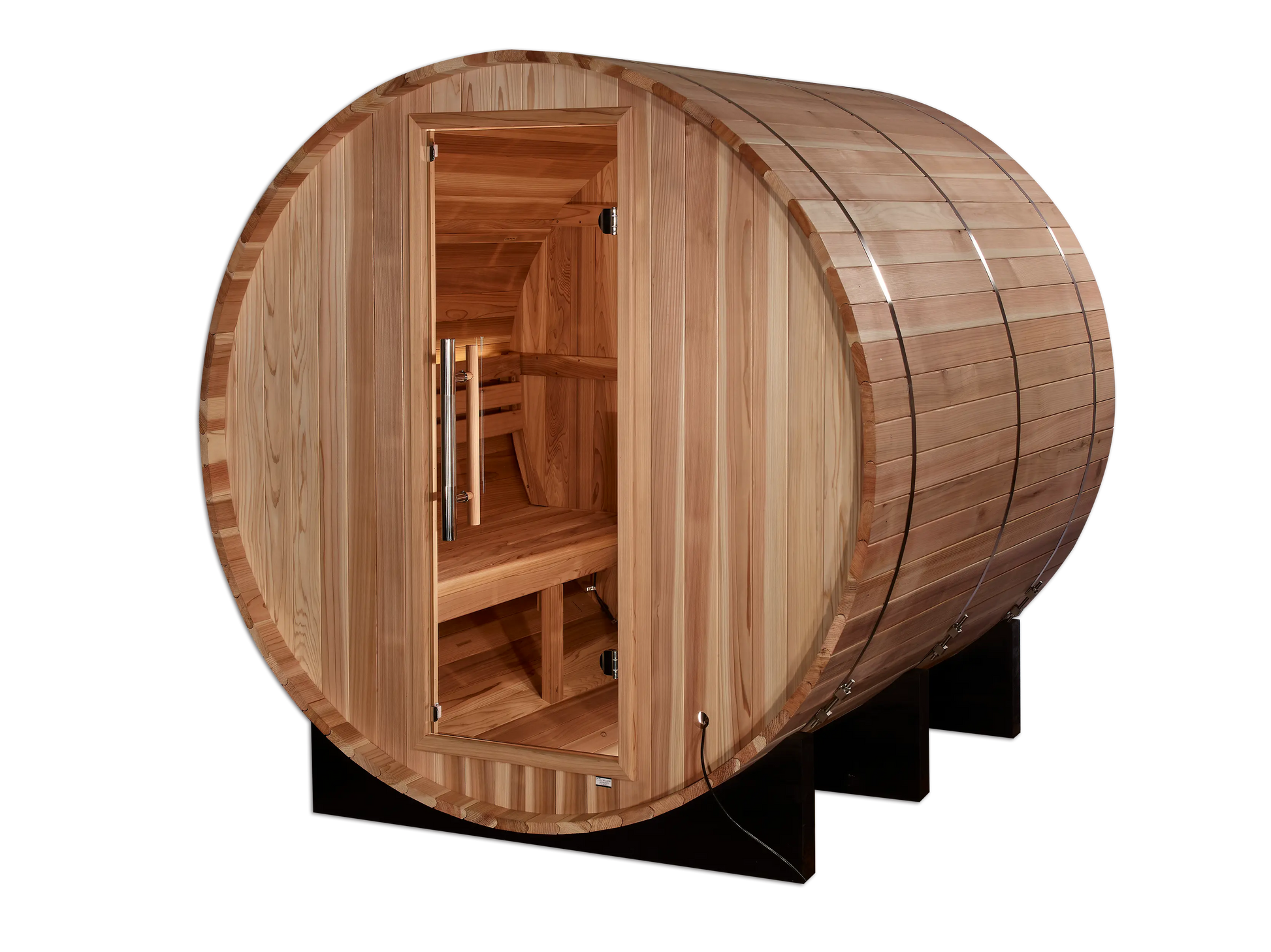 Golden Designs "Arosa" 4 Person Barrel Traditional Sauna (GDI-B004-01) Golden Designs Inc (NA)