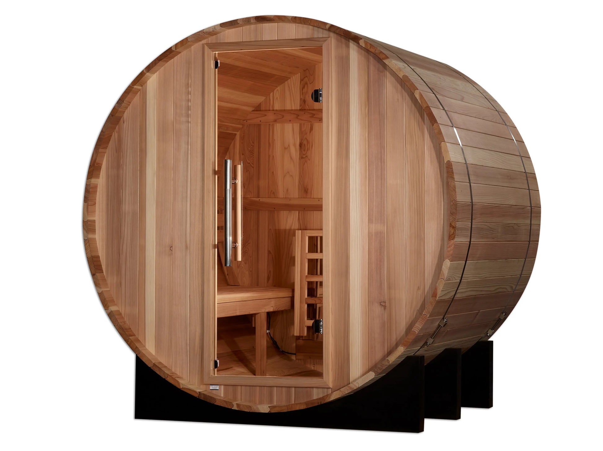 Golden Designs "St. Moritz" 2 Person Barrel Traditional Sauna (GDI-B002-01) Golden Designs Inc (NA)