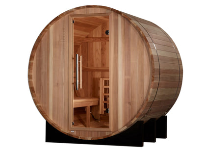 Golden Designs "St. Moritz" 2 Person Barrel Traditional Sauna (GDI-B002-01) Golden Designs Inc (NA)