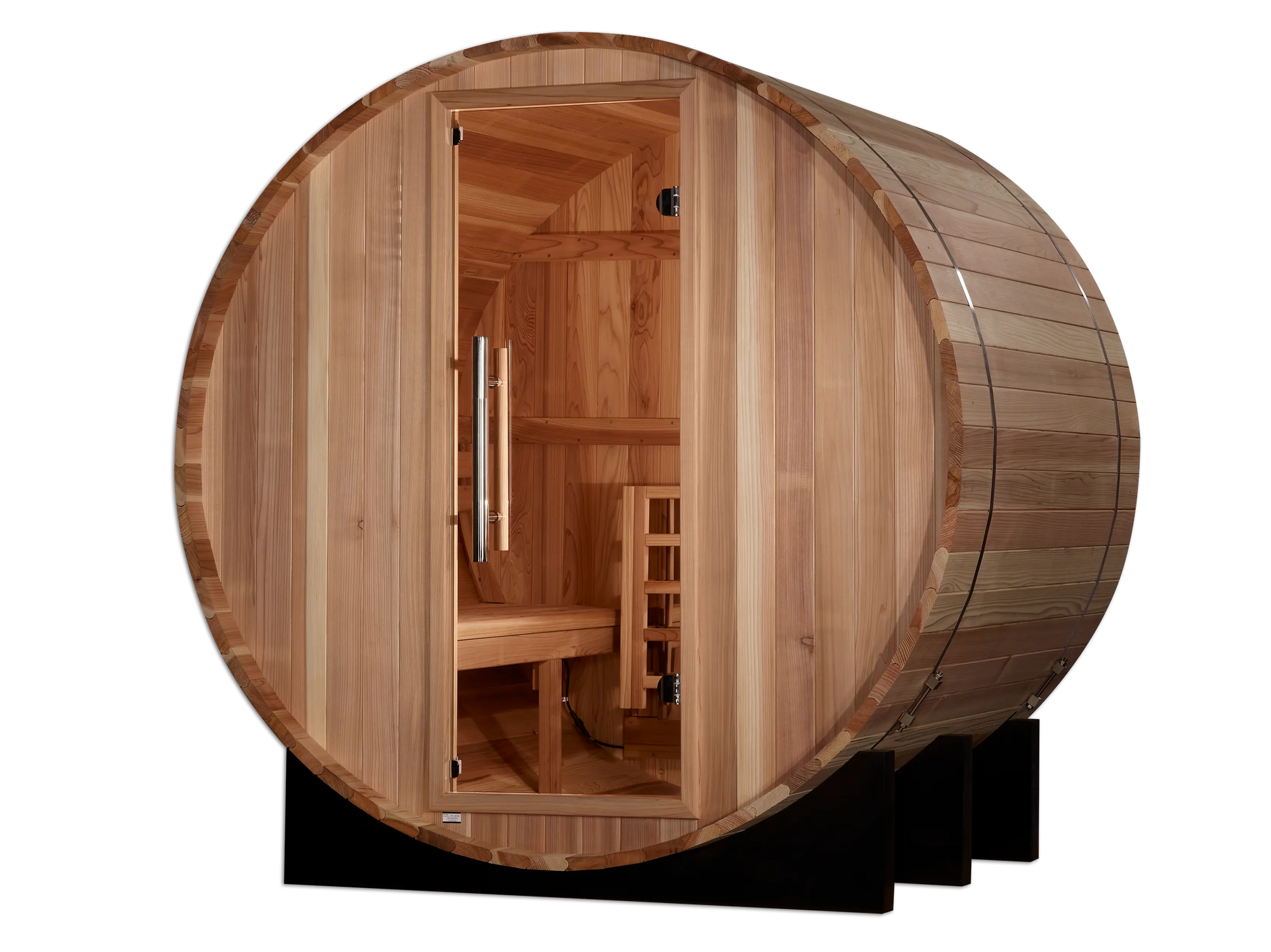 Golden Designs "St. Moritz" 2 Person Barrel Traditional Sauna (GDI-B002-01) Golden Designs Inc (NA)