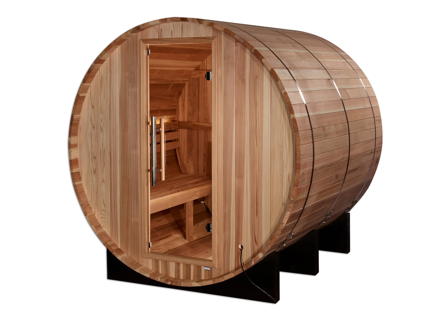Golden Designs "Arosa" 4 Person Barrel Traditional Sauna (GDI-B004-01) Golden Designs Inc (NA)