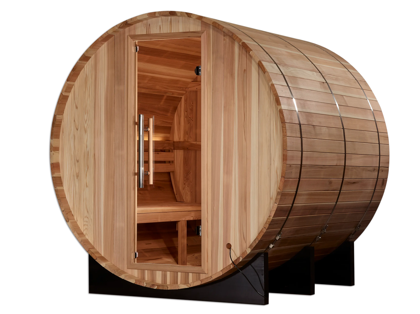 Golden Designs "Arosa" 4 Person Barrel Traditional Sauna (GDI-B004-01) Golden Designs Inc (NA)