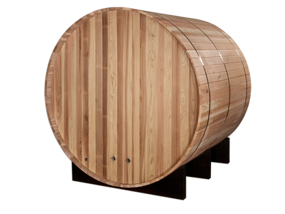 Golden Designs "Arosa" 4 Person Barrel Traditional Sauna (GDI-B004-01) Golden Designs Inc (NA)