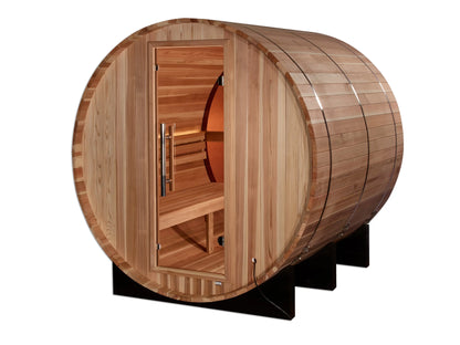 Golden Designs "Zurich" 4 Person Barrel with Bronze Privacy View (GDI-B024-01) Golden Designs Inc (NA)