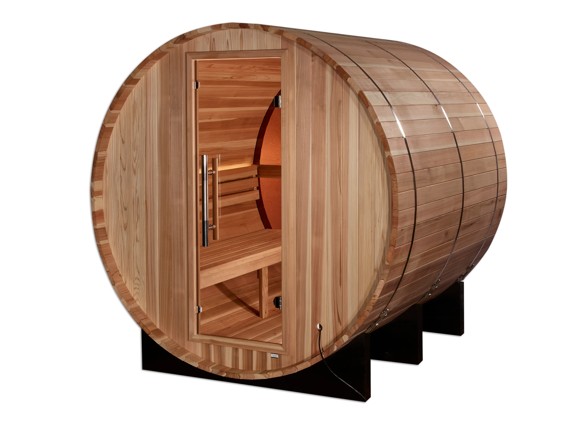 Golden Designs "Zurich" 4 Person Barrel with Bronze Privacy View (GDI-B024-01) Golden Designs Inc (NA)