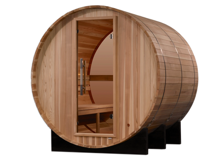 Golden Designs "Zurich" 4 Person Barrel with Bronze Privacy View (GDI-B024-01) Golden Designs Inc (NA)