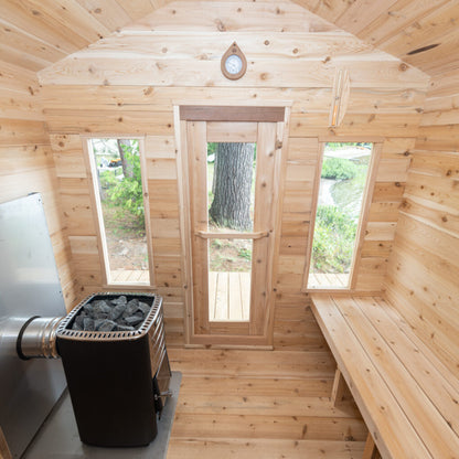 Dundalk Leisurecraft Canadian Timber Outdoor Sauna Georgian Model